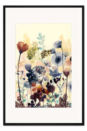 Gerahmter Kunstdruck Sommerblüten