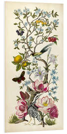 Foam board print Chinoiserie Natura II