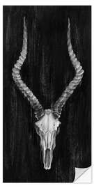 Selvklebende plakat Impala Skull