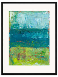 Gerahmter Kunstdruck Zitronenlimette I