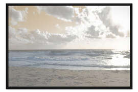 Gerahmter Kunstdruck Ruhige See