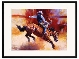 Gerahmter Kunstdruck Yeehaw!