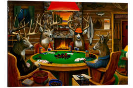 Gallery Print Poker Hirsche