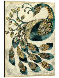 Magnettafel Königlicher Pfau II