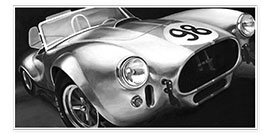 Obra artística  coche de carreras vintage I - Ethan Harper