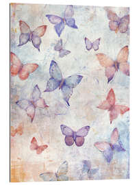 Gallery print Butterflies in flight