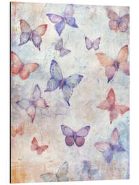 Magnettafel Schmetterlinge im Flug