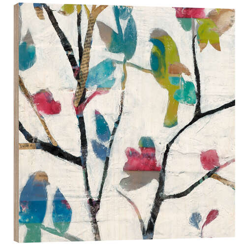 Hout print Woodland Story II
