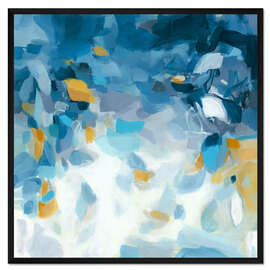 Gerahmter Kunstdruck Blaue Träume