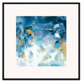 Framed art print Blue Dreams