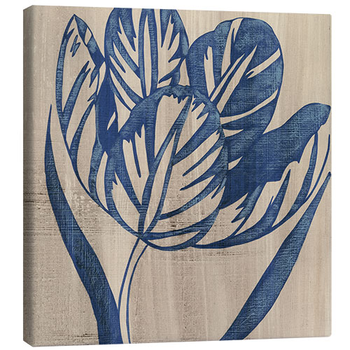 Canvas print Indigo Tulip