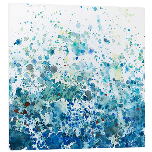 Foam board print Speckled Sea