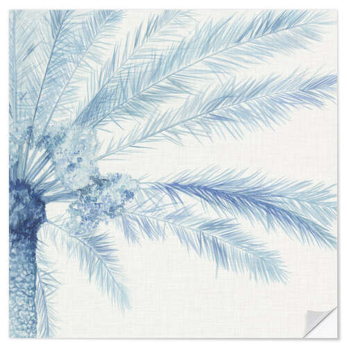 Wall sticker Chambray Palms II