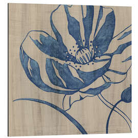 Magnettafel Indigomohn