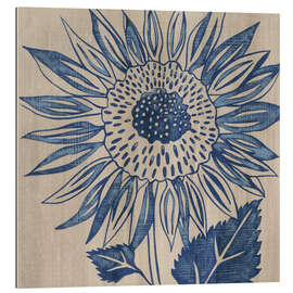 Gallery print Indigo Sunflower