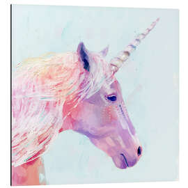 Aluminium print Mystic Unicorn