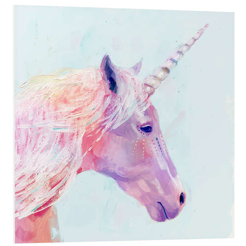 Foam board print Mystic Unicorn