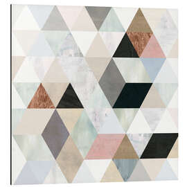 Magnettafel Aquarellmosaik II