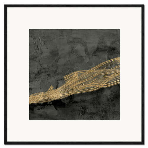 Plakat artystyczny premium w ramie Woven Matrix IV
