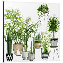 Magnettafel Pflanzenhimmel II