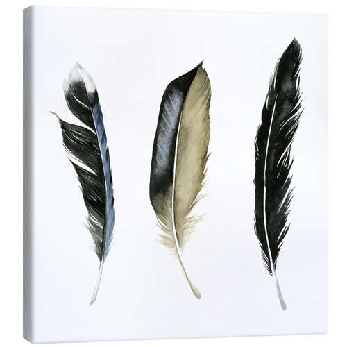 Canvas print Soft Feathers II