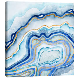 Canvas print Cobalt Agate II