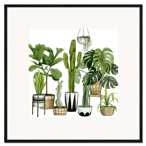 Framed art print Plant Heaven III
