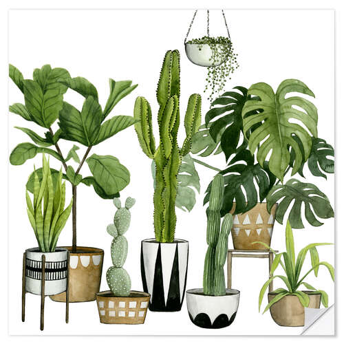 Wall sticker Plant Heaven III