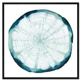 Gerahmter Kunstdruck Baumring II