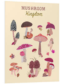 Foam board print Mushroom Kingdom