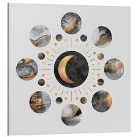 Tableau en aluminium Lunaire