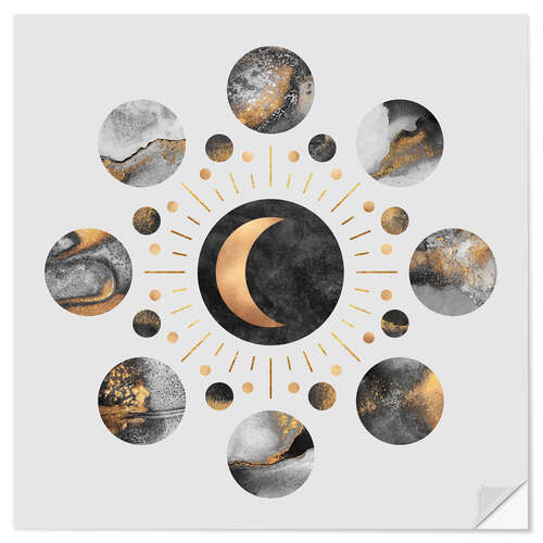 Wall sticker Moons