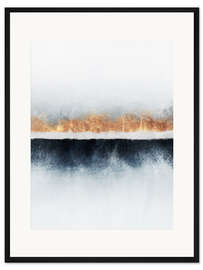 Gerahmter Kunstdruck Horizont