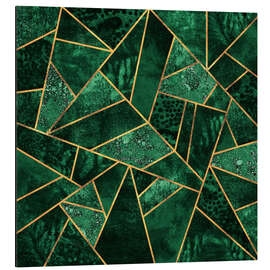 Magnettafel Saphir-Stein