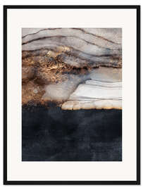 Gerahmter Kunstdruck Aufkommender Sturm