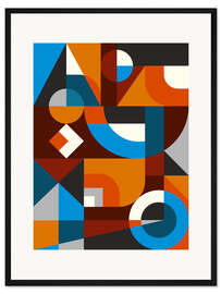 Gerahmter Kunstdruck Intuitiv II