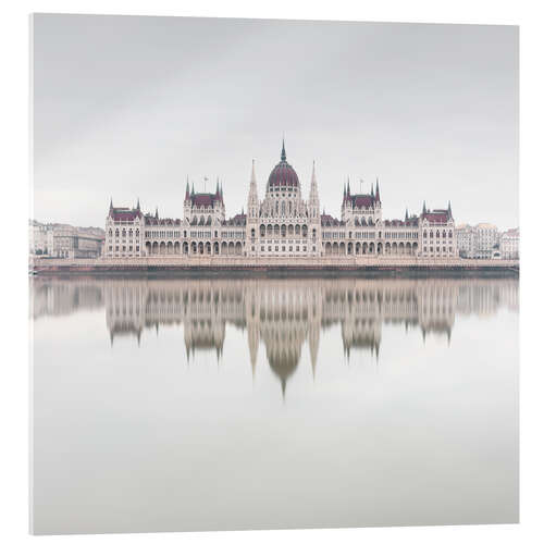 Acrylic print Parliament building, Budapest