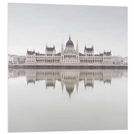 Foam board print Parliament building, Budapest