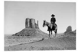 Foam board print Navajo in Monument Valley