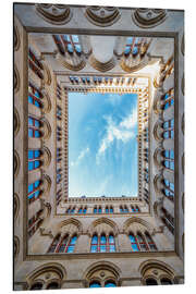 Magnettafel Innenhof des Rathauses in Wien