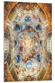 Gallery print Dome painting in the Nationalbibliothek Wien