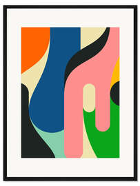 Gerahmter Kunstdruck Gleichung I