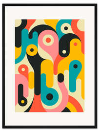 Gerahmter Kunstdruck Generator