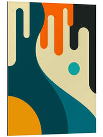 Magnettafel Strömungsbewegung III