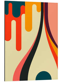 Magnettafel Strömungsbewegung IV