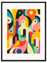 Gerahmter Kunstdruck Geister