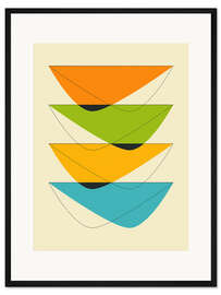 Gerahmter Kunstdruck Imaginäres I