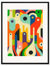 Gerahmter Kunstdruck Intern