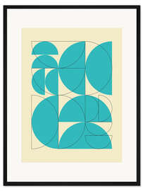 Gerahmter Kunstdruck Imaginäres IV