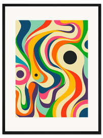 Gerahmter Kunstdruck Fremder